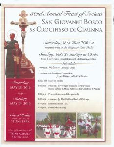 SGB - Feast May 28 - 29